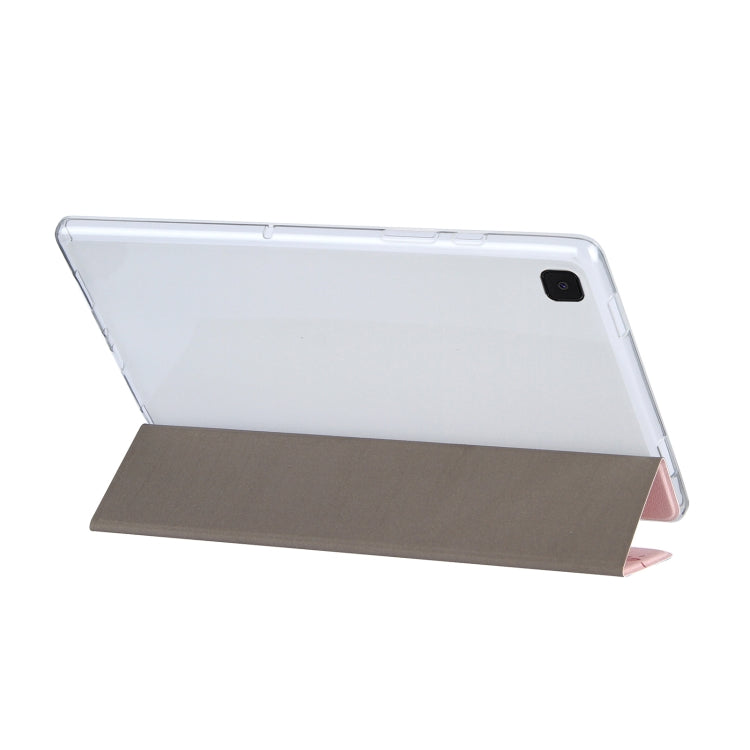 For Samsung Galaxy Tab A7 10.4 (2020) Coloured Drawing Pattern Horizontal Flip Leather Case with Three-folding Holder