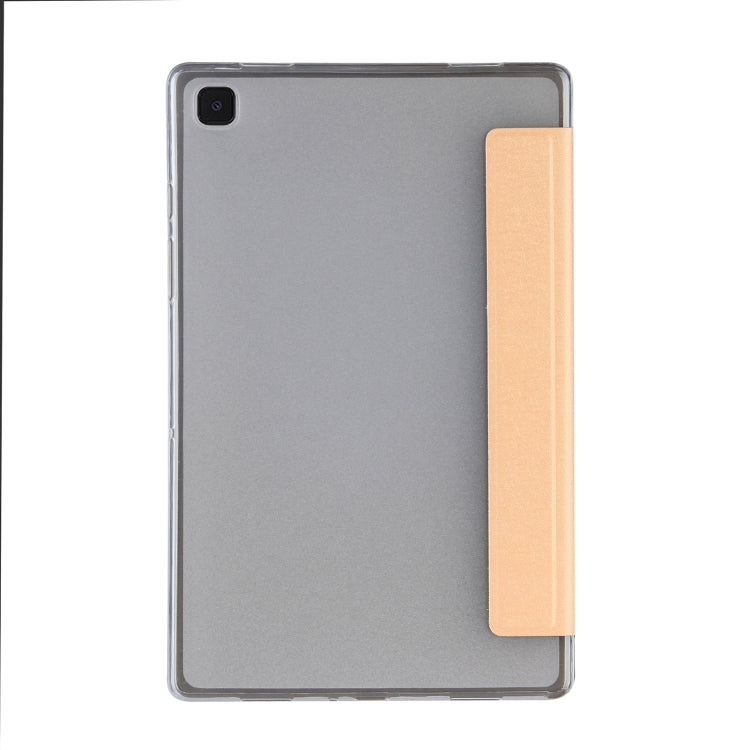 For Samsung Galaxy Tab A7 10.4 (2020) Coloured Drawing Pattern Horizontal Flip Leather Case with Three-folding Holder