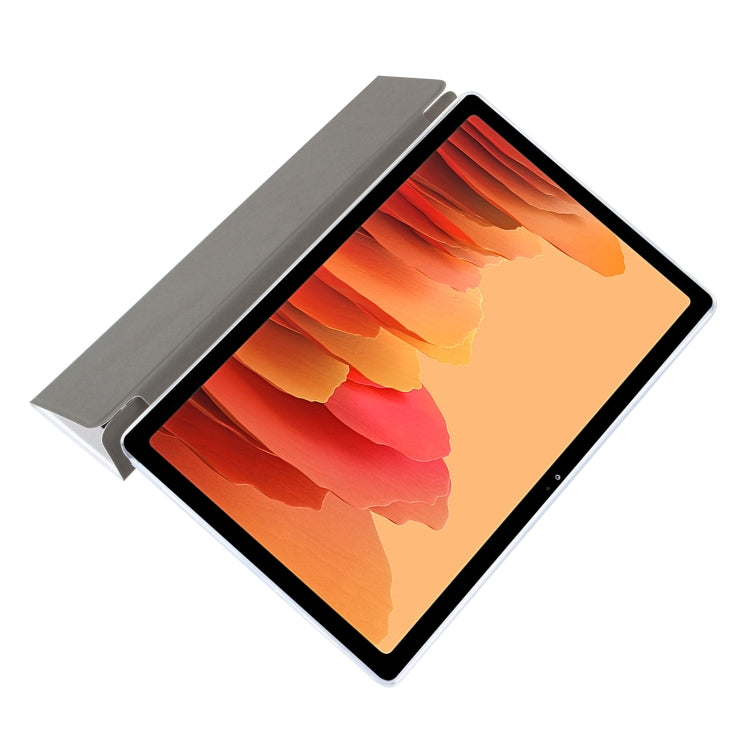 For Samsung Galaxy Tab A7 10.4 (2020) Coloured Drawing Pattern Horizontal Flip Leather Case with Three-folding Holder