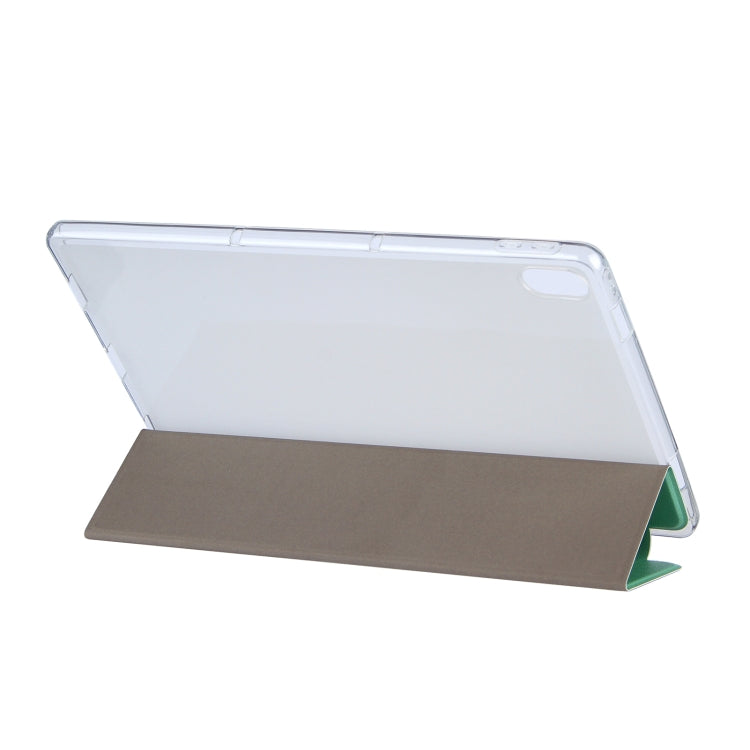 For Lenovo Tab P11 (TB-J606F) Coloured Drawing Pattern Horizontal Flip Leather Case with Three-folding Holder
