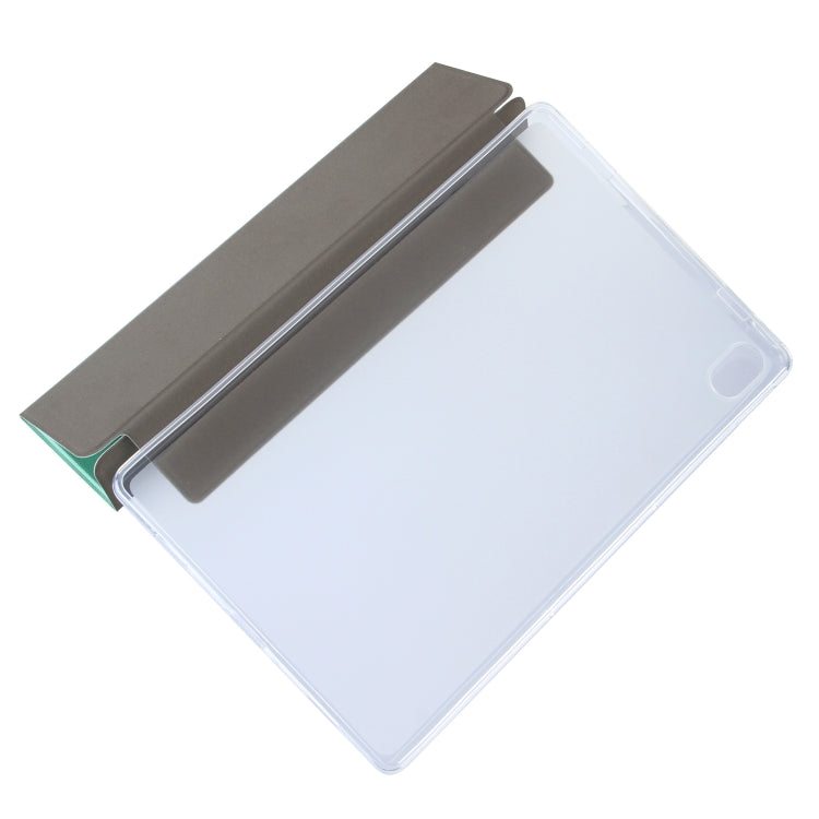 For Lenovo Tab P11 (TB-J606F) Coloured Drawing Pattern Horizontal Flip Leather Case with Three-folding Holder