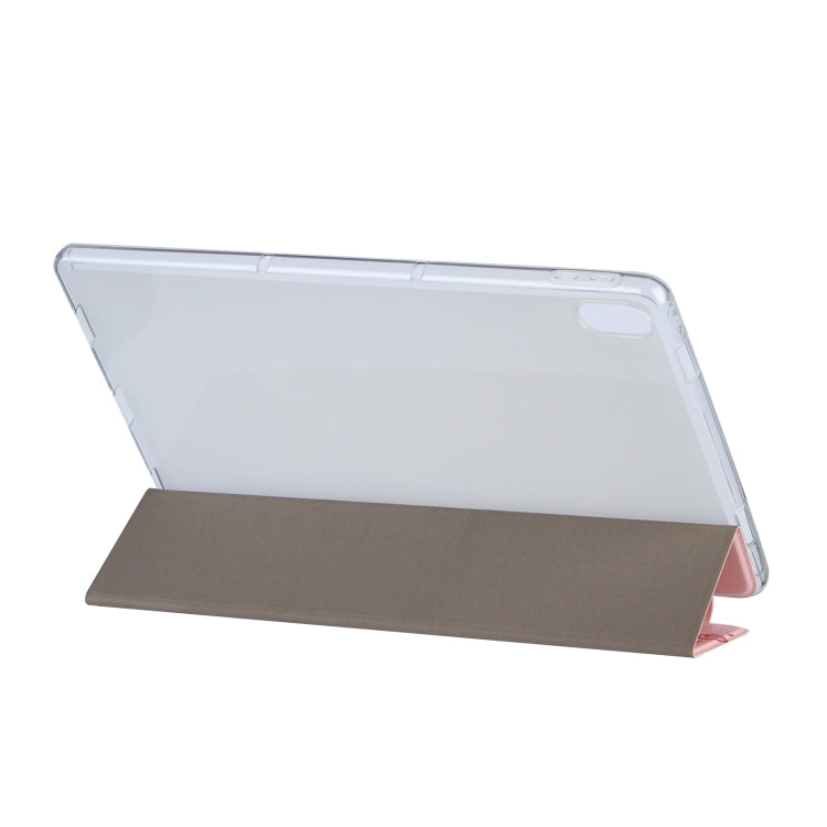 For Lenovo Tab P11 (TB-J606F) Coloured Drawing Pattern Horizontal Flip Leather Case with Three-folding Holder