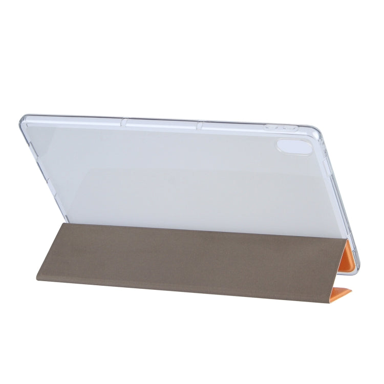For Lenovo Tab P11 (TB-J606F) Coloured Drawing Pattern Horizontal Flip Leather Case with Three-folding Holder