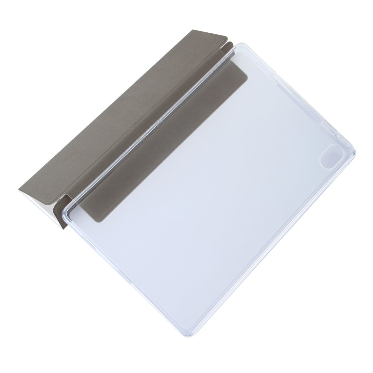 For Lenovo Tab P11 (TB-J606F) Coloured Drawing Pattern Horizontal Flip Leather Case with Three-folding Holder