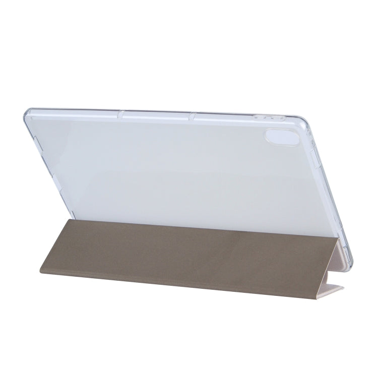 For Lenovo Tab P11 (TB-J606F) Coloured Drawing Pattern Horizontal Flip Leather Case with Three-folding Holder