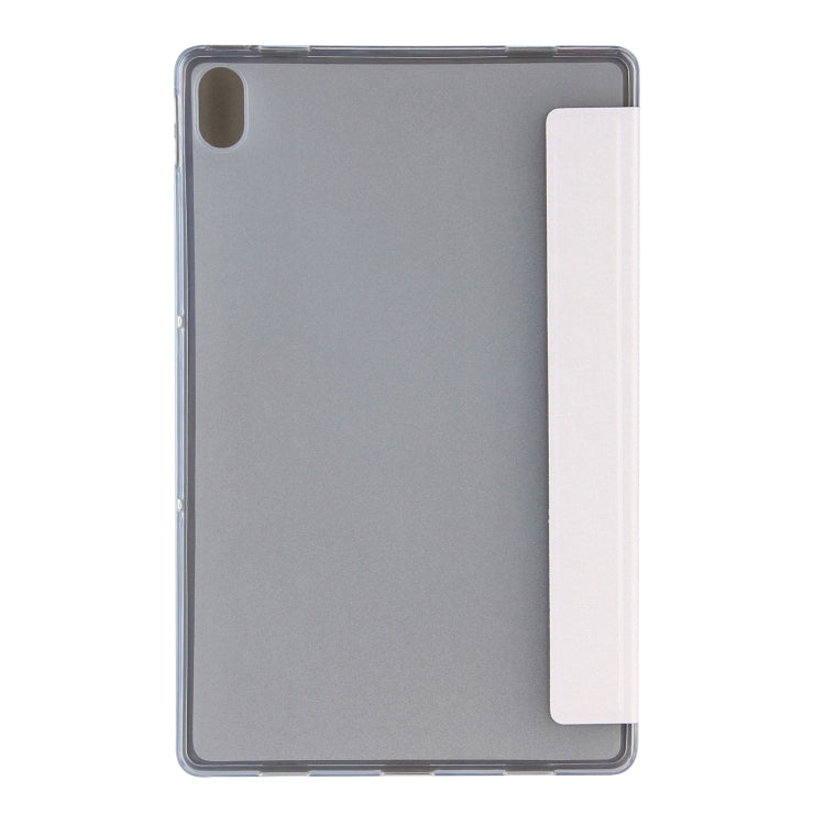 For Lenovo Tab P11 (TB-J606F) Coloured Drawing Pattern Horizontal Flip Leather Case with Three-folding Holder