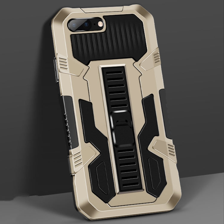 Vanguard Warrior All Inclusive Double-color Shockproof TPU + PC Protective Case with Holder For iPhone 6s / 6