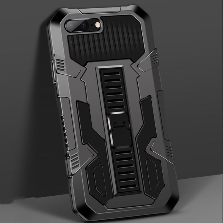 Vanguard Warrior All Inclusive Double-color Shockproof TPU + PC Protective Case with Holder For iPhone 6s / 6