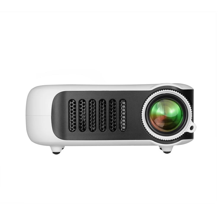 TRANSJEE A2000 320x240P 1000 ANSI Lumens Mini Home Theater HD Digital Projector, Plug Type: EU Plug