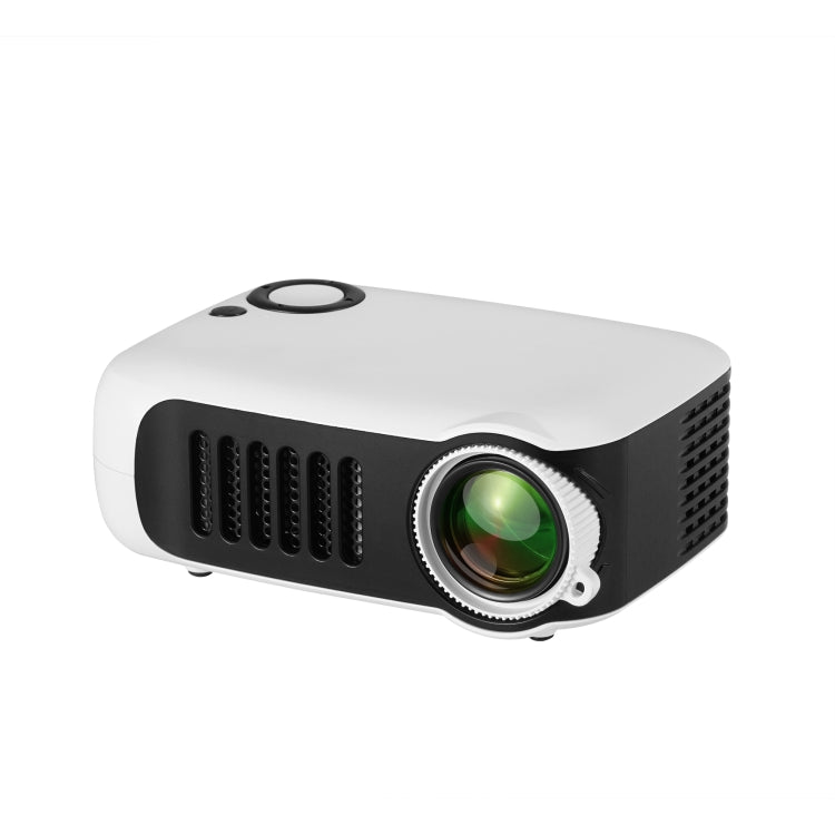 TRANSJEE A2000 320x240P 1000 ANSI Lumens Mini Home Theater HD Digital Projector, Plug Type: EU Plug
