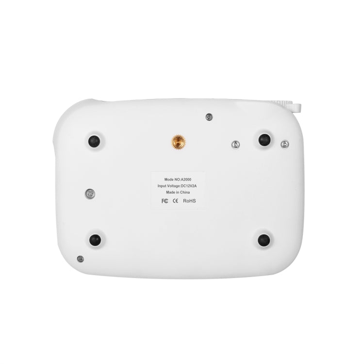 TRANSJEE A2000 320x240P 1000 ANSI Lumens Mini Home Theater HD Digital Projector, Plug Type: EU Plug