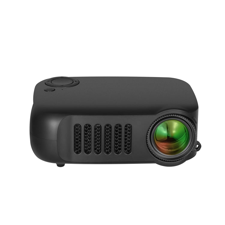 TRANSJEE A2000 320x240P 1000 ANSI Lumens Mini Home Theater HD Digital Projector, Plug Type: EU Plug