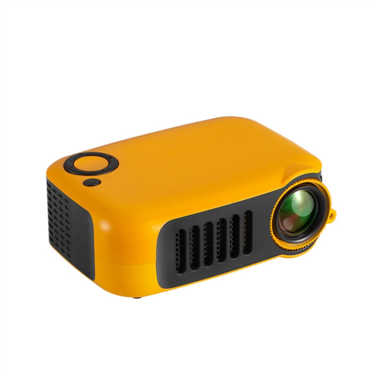 TRANSJEE A2000 320x240P 1000 ANSI Lumens Mini Home Theater HD Digital Projector, Plug Type: EU Plug