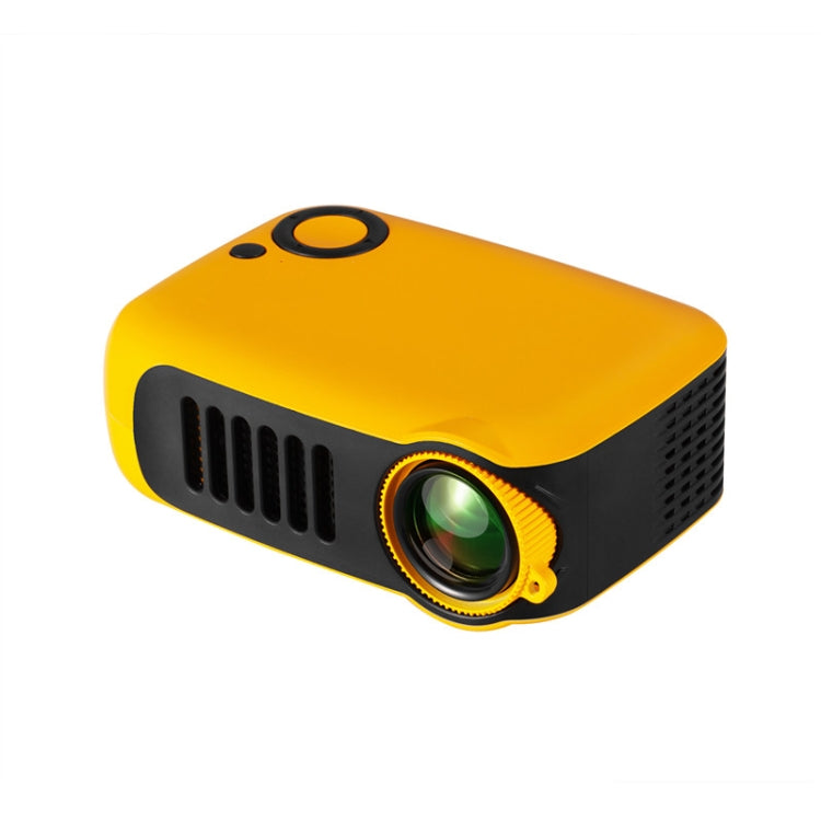 TRANSJEE A2000 320x240P 1000 ANSI Lumens Mini Home Theater HD Digital Projector, Plug Type: EU Plug