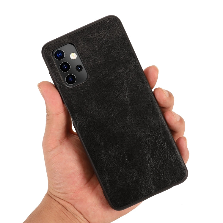 For Samsung Galaxy A32 5G Crazy Horse Textured Calfskin PU + PC + TPU Case