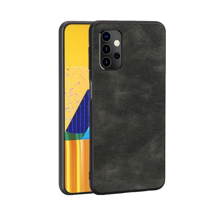 For Samsung Galaxy A32 5G Crazy Horse Textured Calfskin PU + PC + TPU Case
