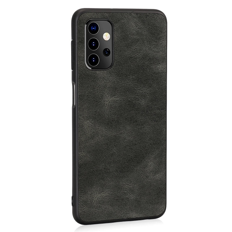 For Samsung Galaxy A32 5G Crazy Horse Textured Calfskin PU + PC + TPU Case