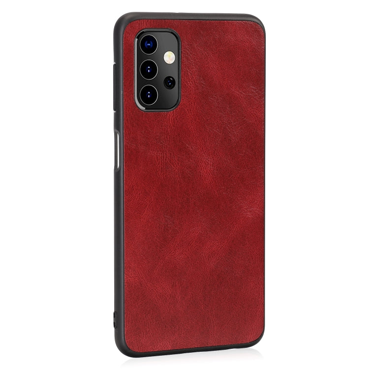For Samsung Galaxy A32 5G Crazy Horse Textured Calfskin PU + PC + TPU Case