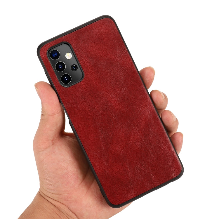 For Samsung Galaxy A32 5G Crazy Horse Textured Calfskin PU + PC + TPU Case