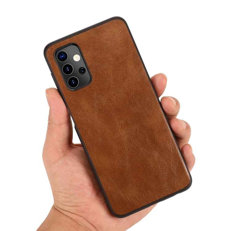 For Samsung Galaxy A32 5G Crazy Horse Textured Calfskin PU + PC + TPU Case