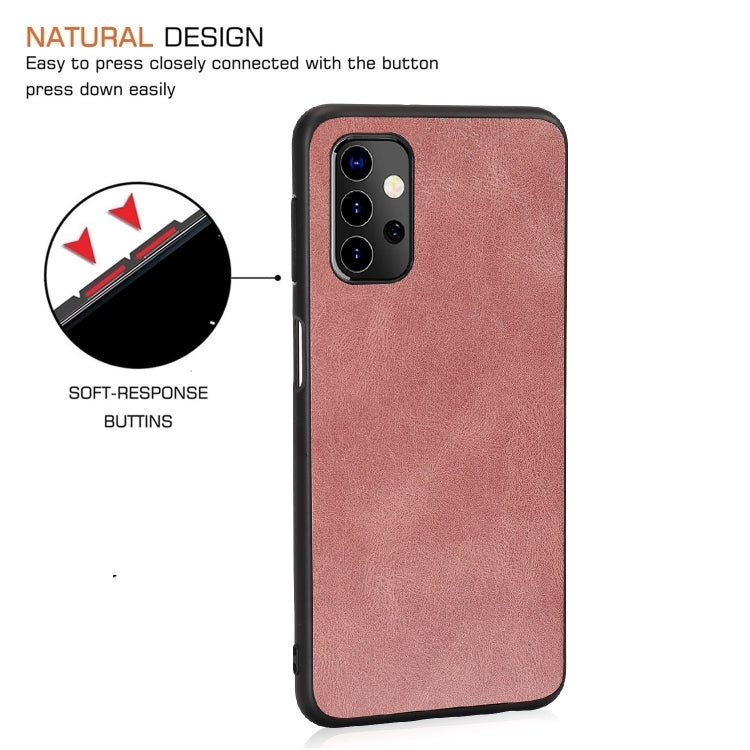 For Samsung Galaxy A32 5G Crazy Horse Textured Calfskin PU + PC + TPU Case