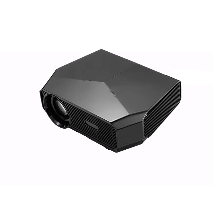 TRANSJEE A4300 1280x720P 3200 ANSI Lumens Portable Home Theater LED HD Digital Projector, Plug Type: US Plug(Black)