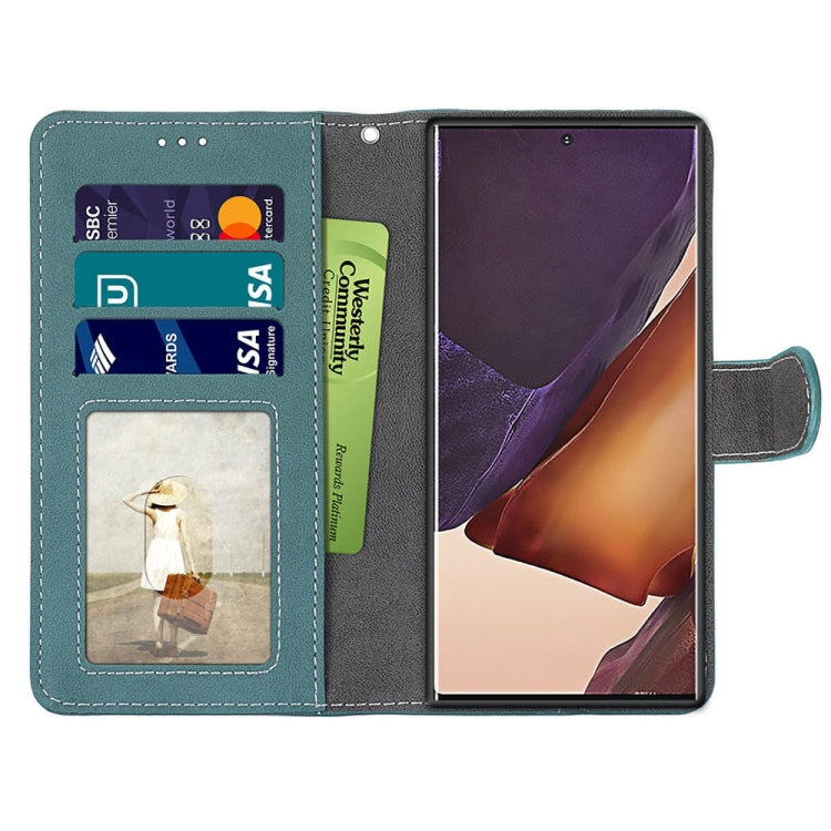 For Samsung Galaxy Note20 Ultra Retro Frosted Horizontal Flip PU Leather Case with Holder & Card Slots & Wallet & Photo Frame