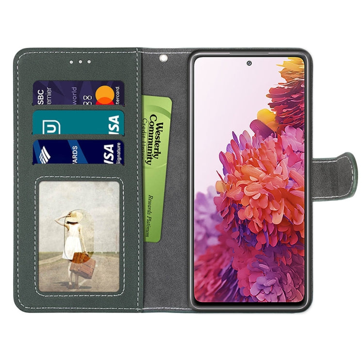 For Samsung Galaxy S20 FE / S20 FE Lite Retro Frosted Horizontal Flip PU Leather Case with Holder & Card Slots & Wallet & Photo Frame