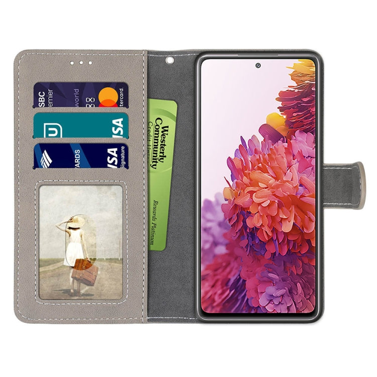 For Samsung Galaxy S20 FE / S20 FE Lite Retro Frosted Horizontal Flip PU Leather Case with Holder & Card Slots & Wallet & Photo Frame