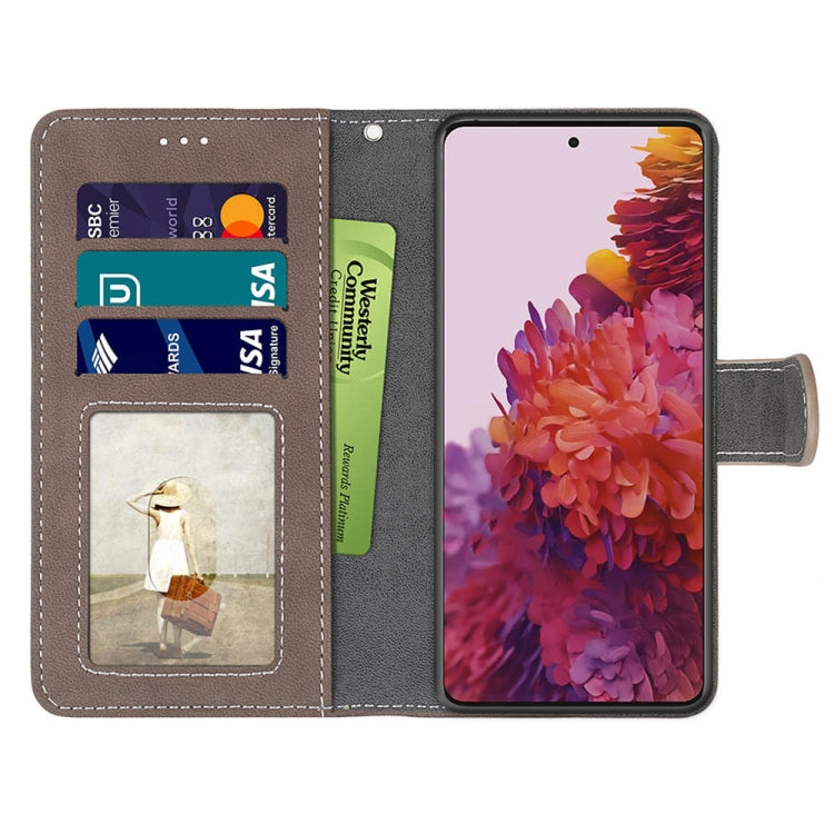For Samsung Galaxy S21 5G Retro Frosted Horizontal Flip PU Leather Case with Holder & Card Slots & Wallet & Photo Frame