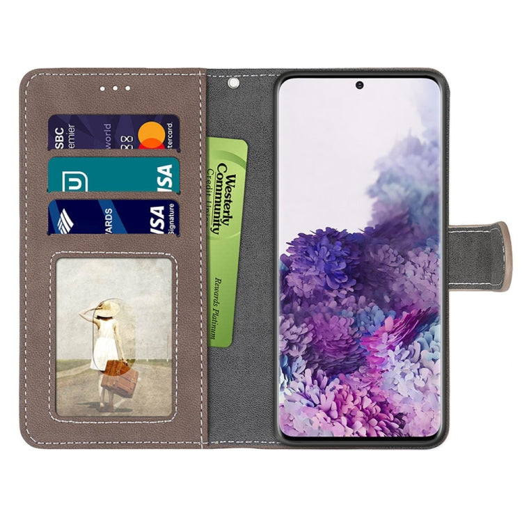 For Samsung Galaxy S21 Plus 5G Retro Frosted Horizontal Flip PU Leather Case with Holder & Card Slots & Wallet & Photo Frame