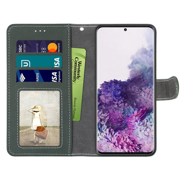 For Samsung Galaxy S21 Plus 5G Retro Frosted Horizontal Flip PU Leather Case with Holder & Card Slots & Wallet & Photo Frame