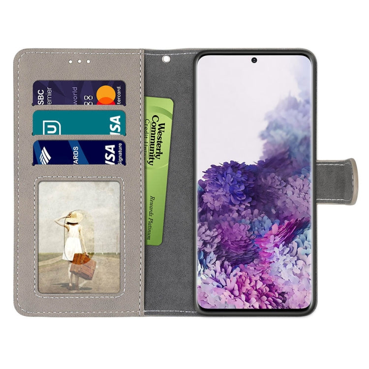 For Samsung Galaxy S21 Plus 5G Retro Frosted Horizontal Flip PU Leather Case with Holder & Card Slots & Wallet & Photo Frame