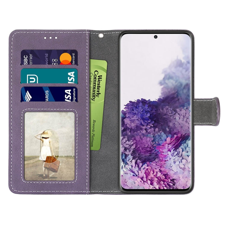 For Samsung Galaxy S21 Plus 5G Retro Frosted Horizontal Flip PU Leather Case with Holder & Card Slots & Wallet & Photo Frame