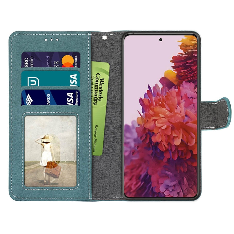 For Samsung Galaxy S21 Ultra 5G Retro Frosted Horizontal Flip PU Leather Case with Holder & Card Slots & Wallet & Photo Frame