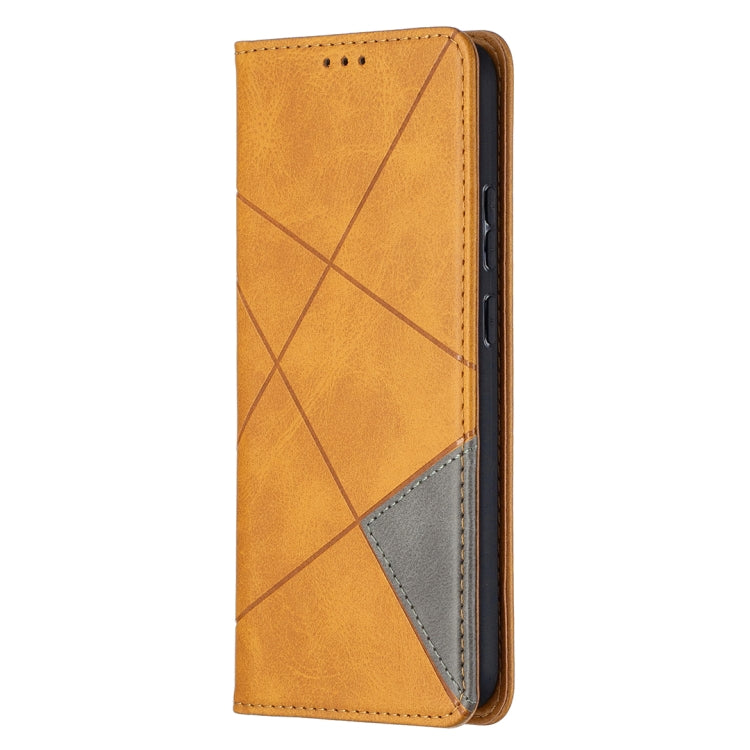 For Nokia 5.4 Rhombus Texture Horizontal Flip Magnetic Leather Case with Holder & Card Slots & Wallet