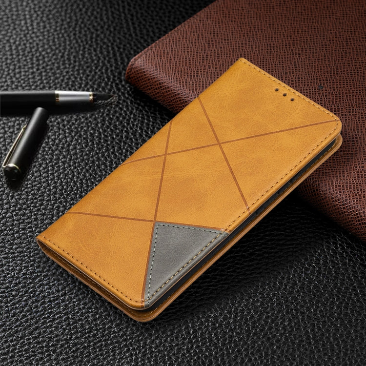 For Nokia 5.4 Rhombus Texture Horizontal Flip Magnetic Leather Case with Holder & Card Slots & Wallet