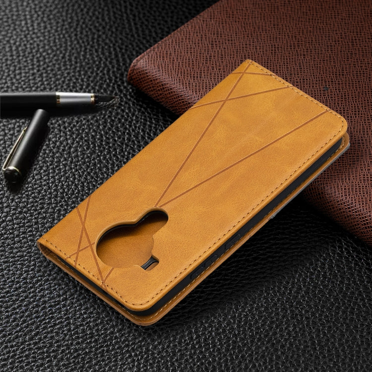 For Nokia 5.4 Rhombus Texture Horizontal Flip Magnetic Leather Case with Holder & Card Slots & Wallet