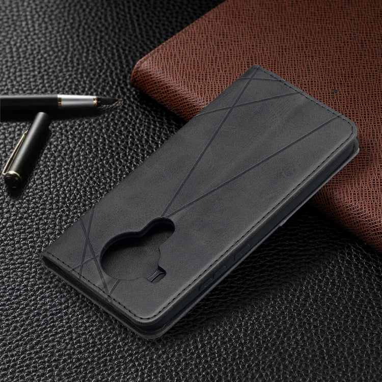 For Nokia 5.4 Rhombus Texture Horizontal Flip Magnetic Leather Case with Holder & Card Slots & Wallet