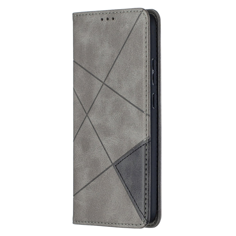 For Nokia 5.4 Rhombus Texture Horizontal Flip Magnetic Leather Case with Holder & Card Slots & Wallet