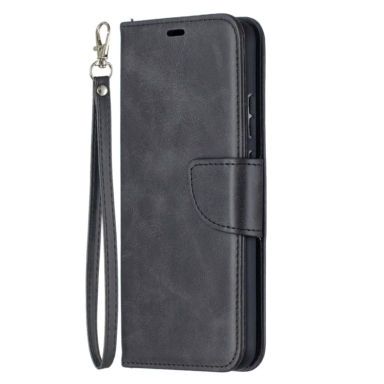 For Nokia 5.4 Retro Lambskin Texture Pure Color Horizontal Flip PU Leather Case with Holder & Card Slots & Wallet & Lanyard