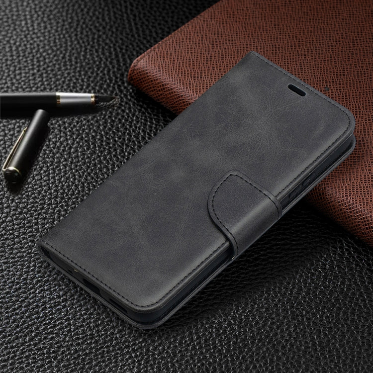 For Nokia 5.4 Retro Lambskin Texture Pure Color Horizontal Flip PU Leather Case with Holder & Card Slots & Wallet & Lanyard