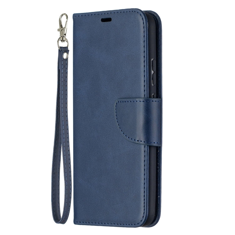 For Nokia 5.4 Retro Lambskin Texture Pure Color Horizontal Flip PU Leather Case with Holder & Card Slots & Wallet & Lanyard