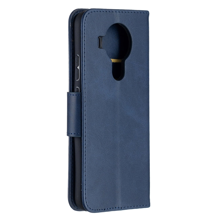 For Nokia 5.4 Retro Lambskin Texture Pure Color Horizontal Flip PU Leather Case with Holder & Card Slots & Wallet & Lanyard
