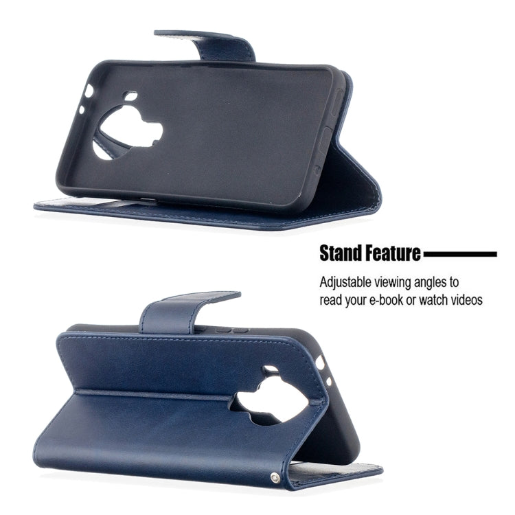For Nokia 5.4 Retro Lambskin Texture Pure Color Horizontal Flip PU Leather Case with Holder & Card Slots & Wallet & Lanyard