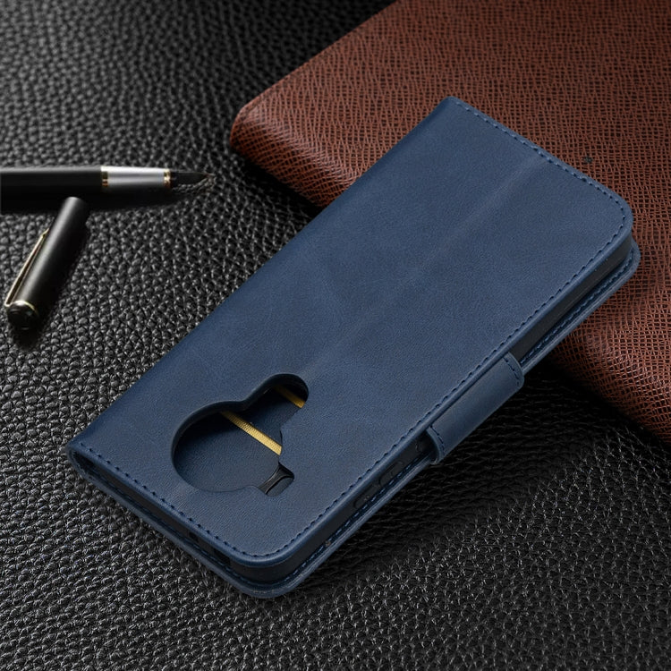 For Nokia 5.4 Retro Lambskin Texture Pure Color Horizontal Flip PU Leather Case with Holder & Card Slots & Wallet & Lanyard