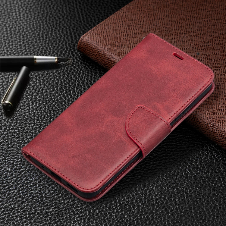 For Nokia 5.4 Retro Lambskin Texture Pure Color Horizontal Flip PU Leather Case with Holder & Card Slots & Wallet & Lanyard