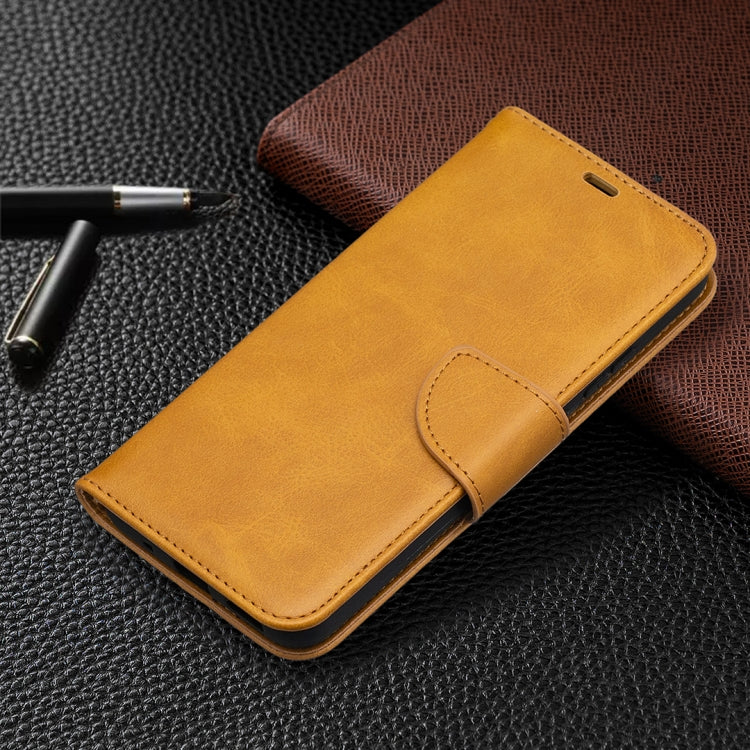 For Nokia 5.4 Retro Lambskin Texture Pure Color Horizontal Flip PU Leather Case with Holder & Card Slots & Wallet & Lanyard