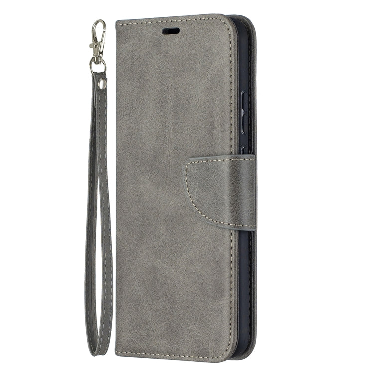 For Nokia 5.4 Retro Lambskin Texture Pure Color Horizontal Flip PU Leather Case with Holder & Card Slots & Wallet & Lanyard
