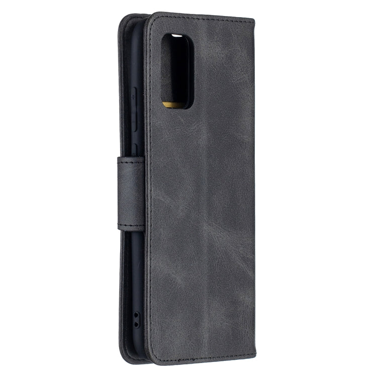 For Samsung Galaxy A02s (EU Version) Retro Lambskin Texture Pure Color Horizontal Flip PU Leather Case with Holder & Card Slots & Wallet & Lanyard